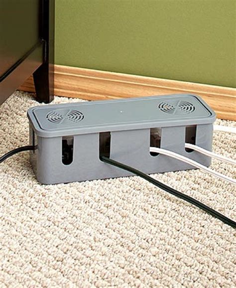 electric cord boxes|outdoor cable management box.